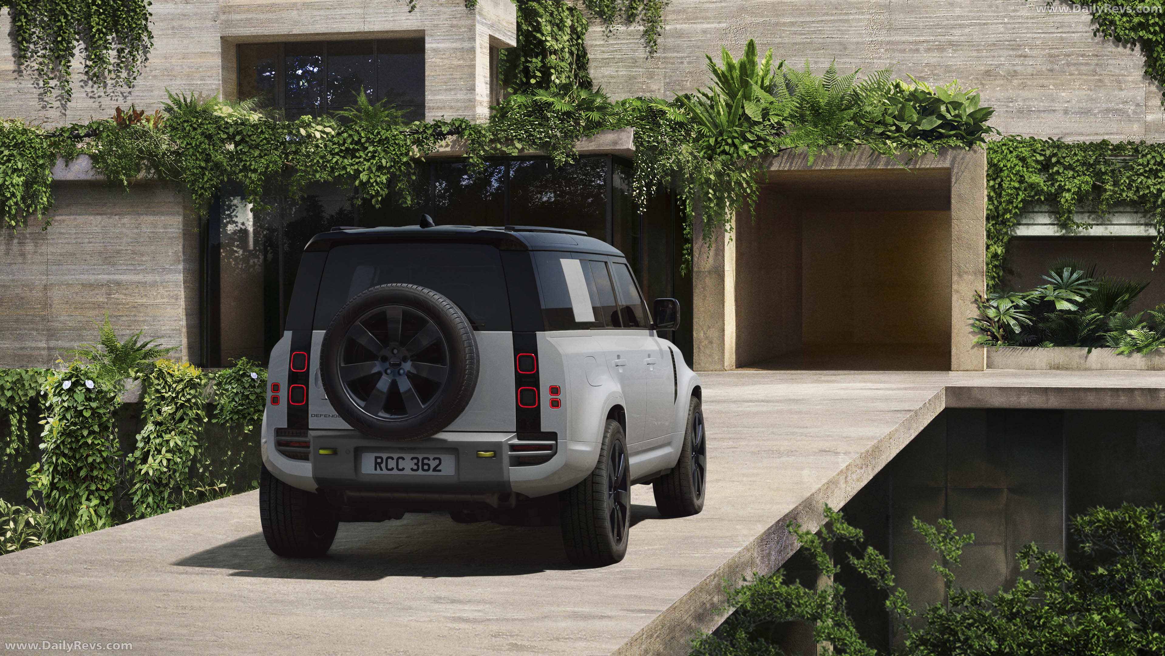 2027 Land Rover Defender 110 Vertex Rear View
